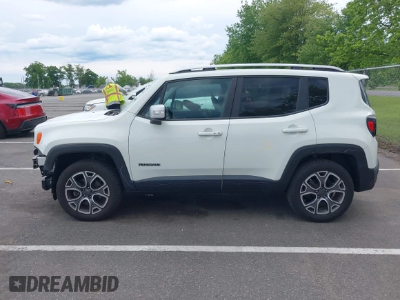 2016 Jeep Renegade Limited with VIN ZACCJBDT7GPD46240, listed as a IAAI auction lot 42329227 with 41,916 mi miles and . Bid and sale history available at DreamBid. Image 14.
