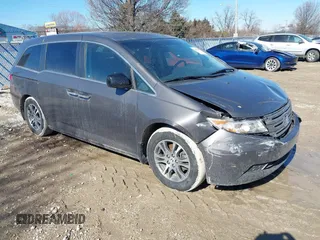 2012 Honda Odyssey EX-L с VIN 5FNRL5H61CB095761, выставлен на аукционе IAAI как лот 41647368 с пробегом 146 661 миль миль и . История ставок и продаж доступна на DreamBid. Изображение 1.