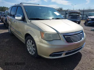 2011 Chrysler Town & Country Touring-L with VIN 2A4RR8DG1BR676754, listed as a IAAI auction lot 41644384 with 191,875 mi miles. Bid and sale history available at carsss.com. Image 1.