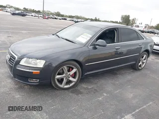 2009 Audi A8 4.2L with VIN WAUMV94E19N012605, listed as a IAAI auction lot 41601218 with Not provided miles and . Bid and sale history available at DreamBid. Image 2.