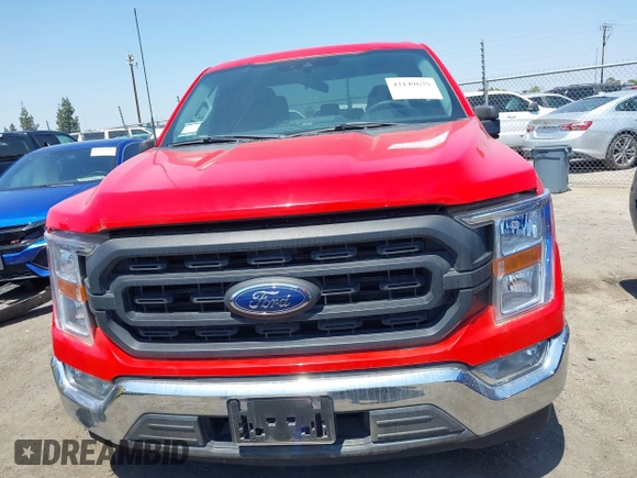 2021 Ford F-150 XL with VIN 1FTEX1C82MKE57427, listed as a IAAI auction lot 42149679 with 52,014 mi miles and . Bid and sale history available at DreamBid. Image 12.