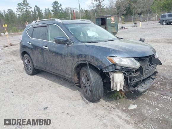 2016 Nissan Rogue SL with VIN 5N1AT2MT5GC835219, listed as a IAAI auction lot 41791029 with 148,102 mi miles. Bid and sale history available at carsss.com. Image 1.
