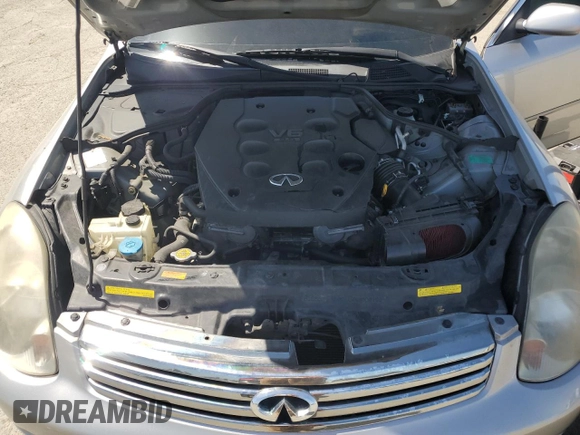 2004 Infiniti G35 w/Leather with VIN JNKCV51F84M704944, listed as a Copart auction lot 52236215 with 168,207 mi miles and Clean Title. Bid and sale history available at DreamBid. Image 11.