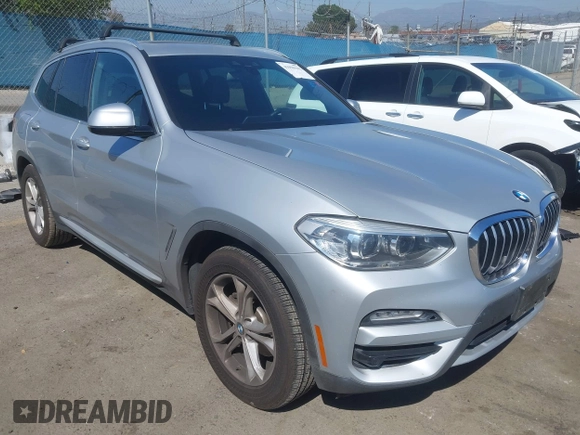 2019 BMW X3 sDrive30i with VIN 5UXTR7C50KLR47364, listed as a IAAI auction lot 41998942 with 95,700 mi miles and . Bid and sale history available at DreamBid. Image 1.