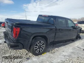 2021 GMC Sierra 1500 AT4 with VIN 3GTP9EEL0MG403871, listed as a Copart auction lot 43845305 with 51,209 mi miles and Non Repairable. Bid and sale history available at carsss.com. Image 3.