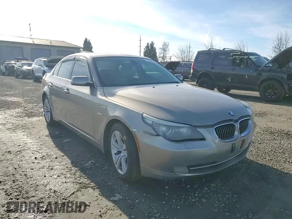 2009 BMW 5 Series 528i with VIN WBANU53589C123021, listed as a Copart auction lot 41769955 with 110,715 mi miles and Salvage Title. Bid and sale history available at carsss.com. Image 10.