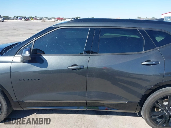 2020 Chevrolet Blazer RS z VIN 3GNKBKRS5LS654306, wystawiony jako IAAI lot #40781301 z przebiegiem 116 596 mil mil oraz . Historia ofert i sprzedaży dostępna na DreamBid. Obrazek 14.