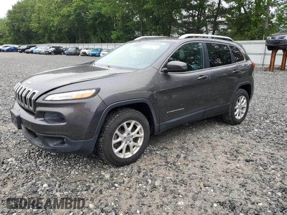 2017 Jeep Cherokee Latitude with VIN 1C4PJMCS8HW505261, listed as a Copart auction lot 60284375 with 37,744 mi miles and Salvage title. Bid and sale history available at DreamBid. Image 1.