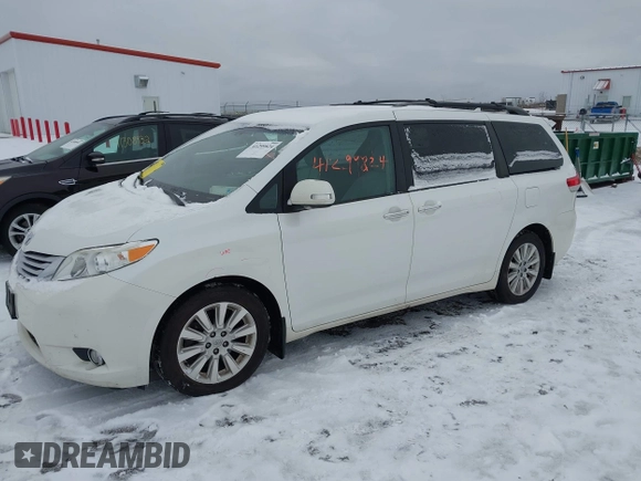 2013 Toyota Sienna XLE with VIN 5TDDK3DC2DS053559, listed as a IAAI auction lot 41299824 with 175,611 mi miles and . Bid and sale history available at DreamBid. Image 18.