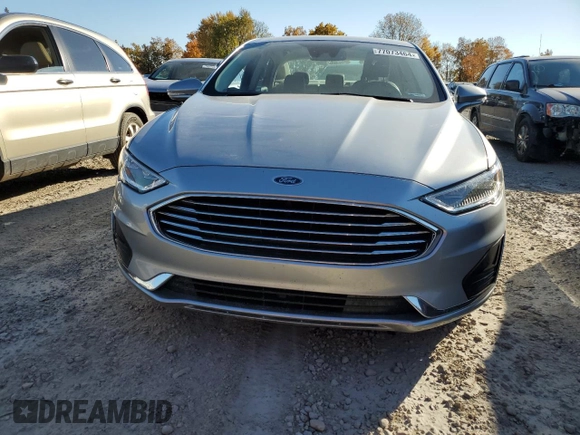 2020 Ford Fusion Hybrid SEL with VIN 3FA6P0MU6LR120463, listed as a Copart auction lot 77073464 with 38,716 mi miles and Salvage Title. Bid and sale history available at carsss.com. Image 5.