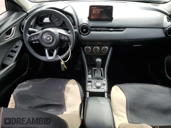 2019 Mazda CX-3 Touring with VIN JM1DKFC7XK1438335, listed as a Copart auction lot 51751125 with 41,995 mi miles and Salvage Title. Bid and sale history available at carsss.com. Image 8.