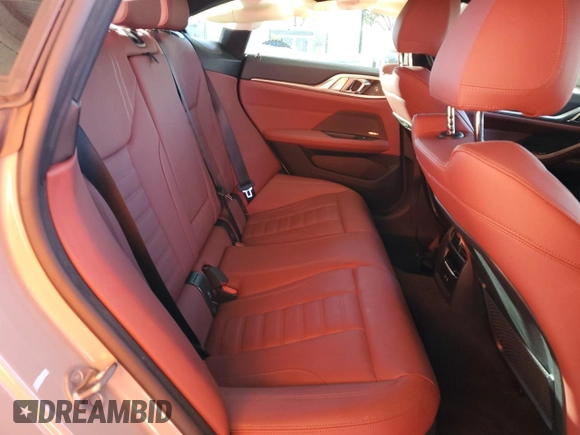 2022 BMW 4 Series M440i xDrive with VIN WBA13AW06NFM38130, listed as a Copart auction lot 82403874 with 49,302 mi miles and Salvage title. Bid and sale history available at DreamBid. Image 10.