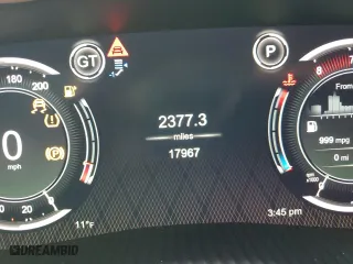 2021 Aston Martin DBX with VIN SCFVUJAW1MTV00712, listed as a Copart auction lot 88220585 with 17,967 mi miles and Salvage Title. Bid and sale history available at carsss.com. Image 9.