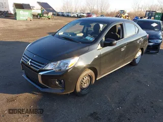 2022 Mitsubishi Mirage ES z VIN ML32FUFJ0NHF07994, wystawiony jako IAAI lot #41062919 z przebiegiem 8 058 mil mil oraz . Historia ofert i sprzedaży dostępna na DreamBid. Obrazek 2.