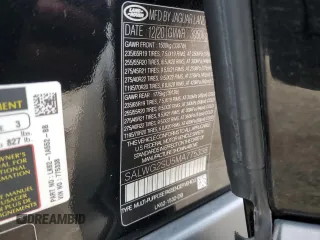 2021 Land Rover Range Rover Sport SE with VIN SALWG2SU5MA775338, listed as a Copart auction lot 80596544 with 48,323 mi miles and Salvage Title. Bid and sale history available at carsss.com. Image 14.