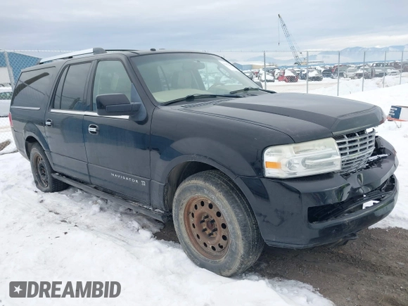 2008 Lincoln Navigator with VIN 5LMFL28578LJ13945, listed as a IAAI auction lot 41472804 with 166,725 mi miles and . Bid and sale history available at DreamBid. Image 1.