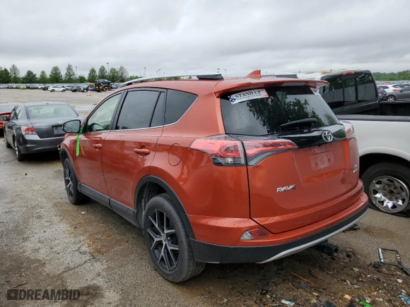 2016 Toyota RAV4 SE with VIN JTMJFREV1GJ065505, listed as a Copart auction lot 52840884 with 54,597 mi miles and Salvage Title. Bid and sale history available at carsss.com. Image 2.