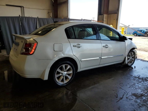 2012 Nissan Sentra S with VIN 3N1AB6AP2CL670351, listed as a Copart auction lot 54409705 with 103,216 mi miles and Salvage Title. Bid and sale history available at DreamBid. Image 3.