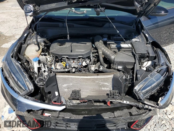 2022 Kia Forte GT with VIN 3KPF44AC5NE473406, listed as a Copart auction lot 48672035 with 16,297 mi miles and Salvage Title. Bid and sale history available at carsss.com. Image 13.