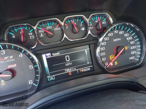 2015 Chevrolet Silverado 1500 LT with VIN 3GCUKREC0FG504717, listed as a IAAI auction lot 41668156 with 79,641 mi miles. Bid and sale history available at carsss.com. Image 7.