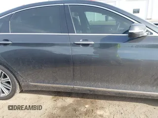2018 Genesis G80 3.8L with VIN KMHGN4JE3JU230140, listed as a IAAI auction lot 41699214 with 35,864 mi miles. Bid and sale history available at carsss.com. Image 14.