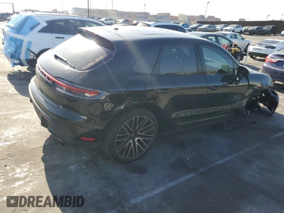 2023 Porsche Macan with VIN WP1AA2A51PLB21313, listed as a Copart auction lot 56055735 with 17,659 mi miles and Salvage title. Bid and sale history available at DreamBid. Image 3.