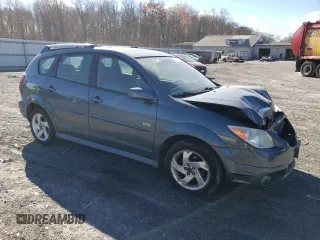 2006 Pontiac Vibe with VIN 5Y2SL65826Z420591, listed as a Copart auction lot 80156324 with 117,393 mi miles and Salvage Title. Bid and sale history available at carsss.com. Image 4.
