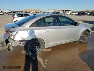 2014 Chevrolet Cruze LS with VIN 1G1PA5SH0E7487221, listed as a Copart auction lot 48342245 with 134,240 mi miles and Salvage Title. Bid and sale history available at carsss.com. Image 3.