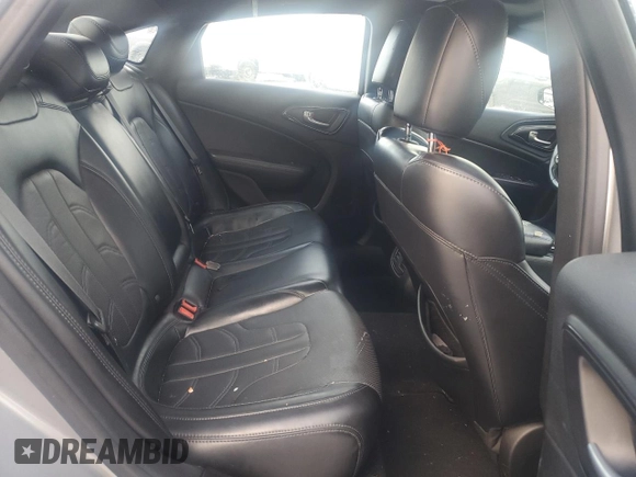 2015 Chrysler 200 S with VIN 1C3CCCDG8FN656444, listed as a Copart auction lot 52065895 with 78,910 mi miles and Salvage Title. Bid and sale history available at carsss.com. Image 10.