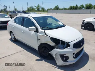 2020 Mitsubishi Mirage ES z VIN ML32F3FJ4LHF09268, wystawiony jako IAAI lot #42261770 z przebiegiem 132 145 mil mil oraz . Historia ofert i sprzedaży dostępna na DreamBid. Obrazek 1.