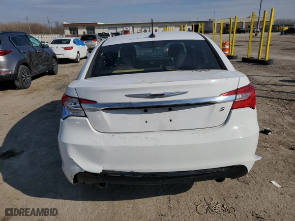 2014 Chrysler 200 Touring with VIN 1C3CCBBG8EN118581, listed as a Copart auction lot 50609465 with 109,330 mi miles and Salvage Title. Bid and sale history available at carsss.com. Image 6.