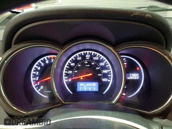 2013 Nissan Murano SV with VIN JN8AZ1MW1DW301009, listed as a Copart auction lot 67237214 with 77,802 mi miles and Salvage Title. Bid and sale history available at carsss.com. Image 9.
