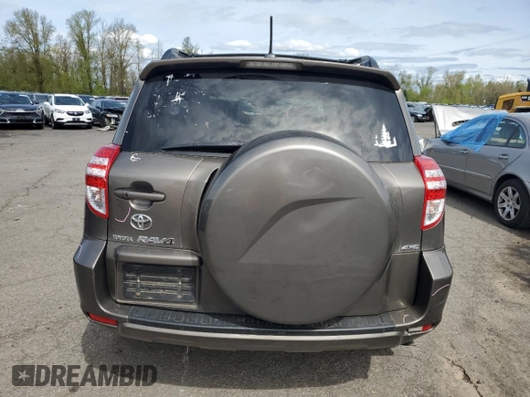 2010 Toyota RAV4 Ltd with VIN JTMDK4DV4AD013224, listed as a Copart auction lot 52075325 with 201,027 mi miles and Salvage Title. Bid and sale history available at carsss.com. Image 6.