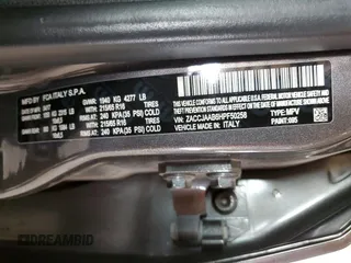 2017 Jeep Renegade Sport z VIN ZACCJAAB6HPF50258, wystawiony jako Copart lot #57256025 z przebiegiem 108 238 mil mil oraz Szkoda całkowita • Salvage title. Historia ofert i sprzedaży dostępna na DreamBid. Obrazek 12.