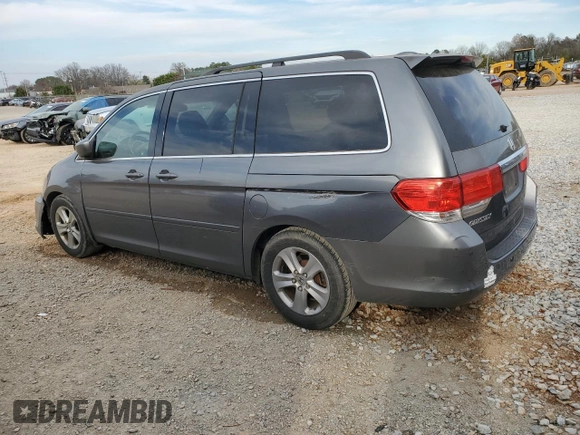 2010 Honda Odyssey Touring with VIN 5FNRL3H98AB005906, listed as a Copart auction lot 49037555 with 267,391 mi miles and Salvage Title. Bid and sale history available at carsss.com. Image 2.