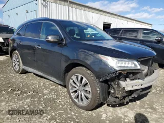 2014 Acura MDX Technology z VIN 5FRYD4H47EB008335, wystawiony jako Copart lot #45046295 z przebiegiem 130 684 mil mil oraz Szkoda całkowita • Salvage title. Historia ofert i sprzedaży dostępna na DreamBid. Obrazek 4.