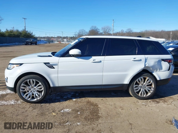 2017 Land Rover Range Rover Sport HSE with VIN SALWR2FV2HA675989, listed as a IAAI auction lot 41321839 with 95,298 mi miles and . Bid and sale history available at DreamBid. Image 14.