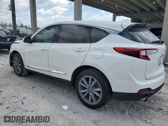 2019 Acura RDX Technology with VIN 5J8TC1H5XKL010600, listed as a Copart auction lot 53722555 with 89,146 mi miles and Salvage title. Bid and sale history available at DreamBid. Image 2.