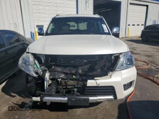 2018 Nissan Armada Platinum with VIN JN8AY2NE1J9731535, listed as a Copart auction lot 88420735 with 116,693 mi miles and Salvage Title. Bid and sale history available at carsss.com. Image 5.