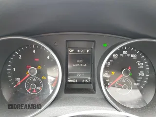 2014 Volkswagen Jetta TDI w/Sunroof & Nav with VIN 3VWPL7AJ3EM624771, listed as a Copart auction lot 55927955 with 99,424 mi miles and Salvage title. Bid and sale history available at DreamBid. Image 9.