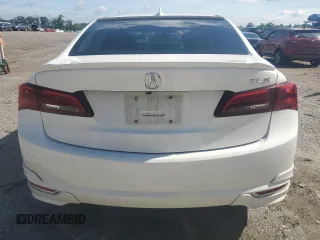 2015 Acura TLX Technology with VIN 19UUB2F55FA001885, listed as a Copart auction lot 61438755 with 117,800 mi miles and Salvage title. Bid and sale history available at DreamBid. Image 6.