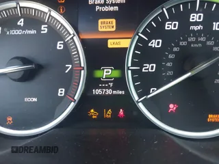 2017 Acura TLX w/Technology Pkg with VIN 19UUB1F59HA002325, listed as a IAAI auction lot 41666427 with 105,730 mi miles. Bid and sale history available at carsss.com. Image 16.