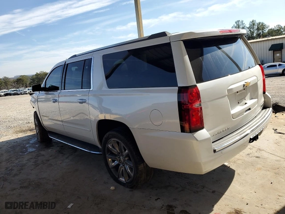 2020 Chevrolet Suburban Premier with VIN 1GNSKJKC0LR276184, listed as a Copart auction lot 88840565 with 87,563 mi miles and Salvage Title. Bid and sale history available at carsss.com. Image 2.