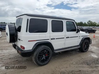 2021 Mercedes-Benz G 63 AMG with VIN W1NYC7HJ0MX371469, listed as a Copart auction lot 69796794 with 32,392 mi miles and Salvage Title. Bid and sale history available at DreamBid. Image 3.