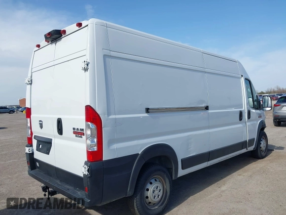 2020 Ram ProMaster Cargo with VIN 3C6TRVDG4LE128073, listed as a IAAI auction lot 41094130 with Not Provided miles and . Bid and sale history available at carsss.com. Image 4.