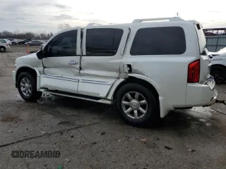 2005 Infiniti QX56 with VIN 5N3AA08C75N809167, listed as a Copart auction lot 43270095 with 0 mi miles and Salvage Title. Bid and sale history available at carsss.com. Image 2.
