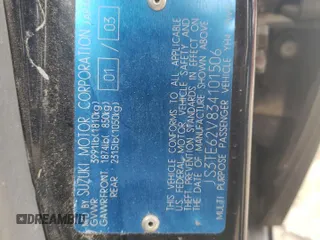 2003 Suzuki Grand Vitara z VIN JS3TE62V834101506, wystawiony jako Copart lot #47094765 z przebiegiem 240 778 mil mil oraz Szkoda całkowita • Salvage title. Historia ofert i sprzedaży dostępna na DreamBid. Obrazek 14.