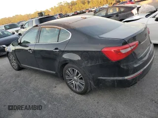 2014 Kia Cadenza Premium with VIN KNALN4D70E5120367, listed as a Copart auction lot 81324754 with 137,508 mi miles and Salvage Title. Bid and sale history available at carsss.com. Image 2.