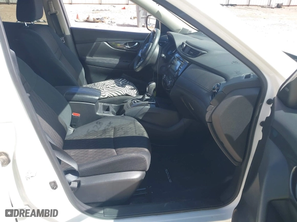2017 Nissan Rogue S with VIN 5N1AT2MT8HC822689, listed as a IAAI auction lot 41673607 with 75,947 mi miles. Bid and sale history available at carsss.com. Image 5.