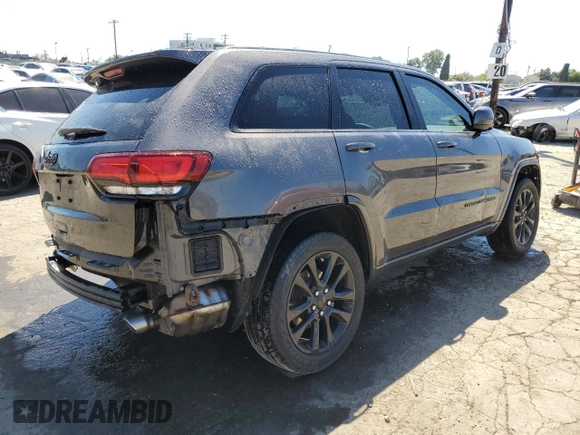 2019 Jeep Grand Cherokee Altitude with VIN 1C4RJEAG4KC858280, listed as a Copart auction lot 56534335 with 92,593 mi miles and Salvage title. Bid and sale history available at DreamBid. Image 3.